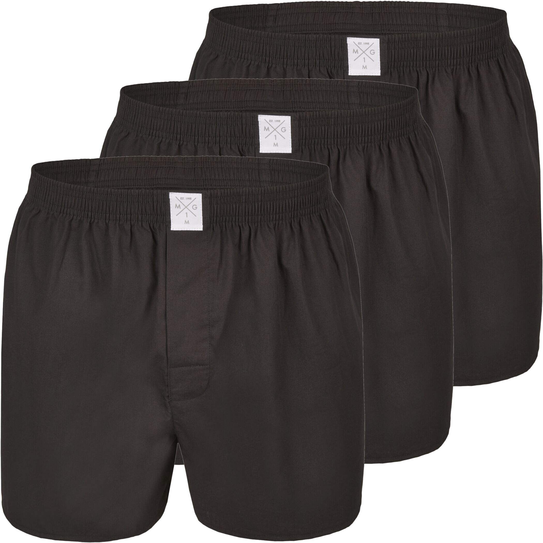 Herren Web Shorts 3er, 6er, 9er Pack