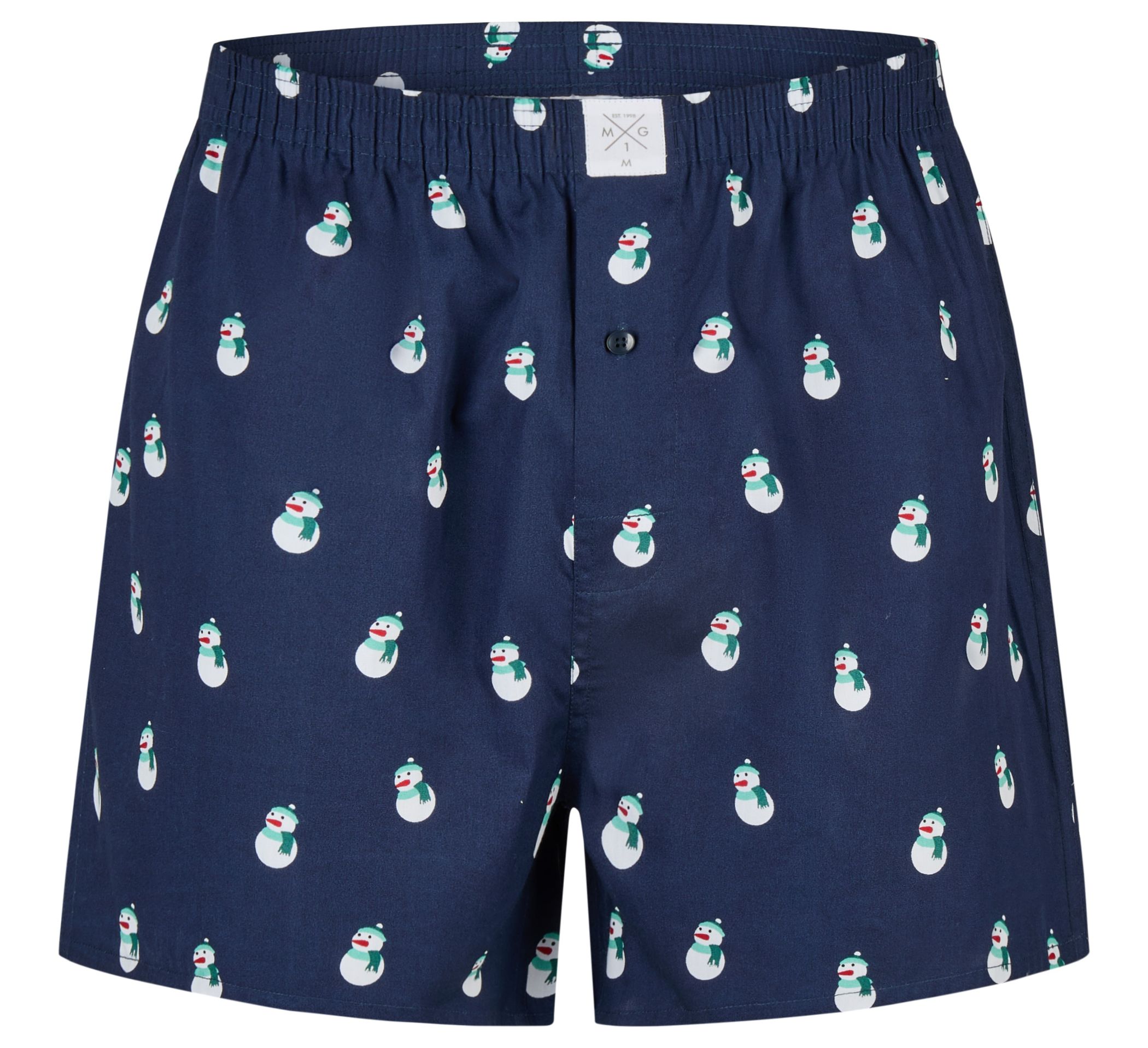 MG-1 Boxershort Xmas Schneemann