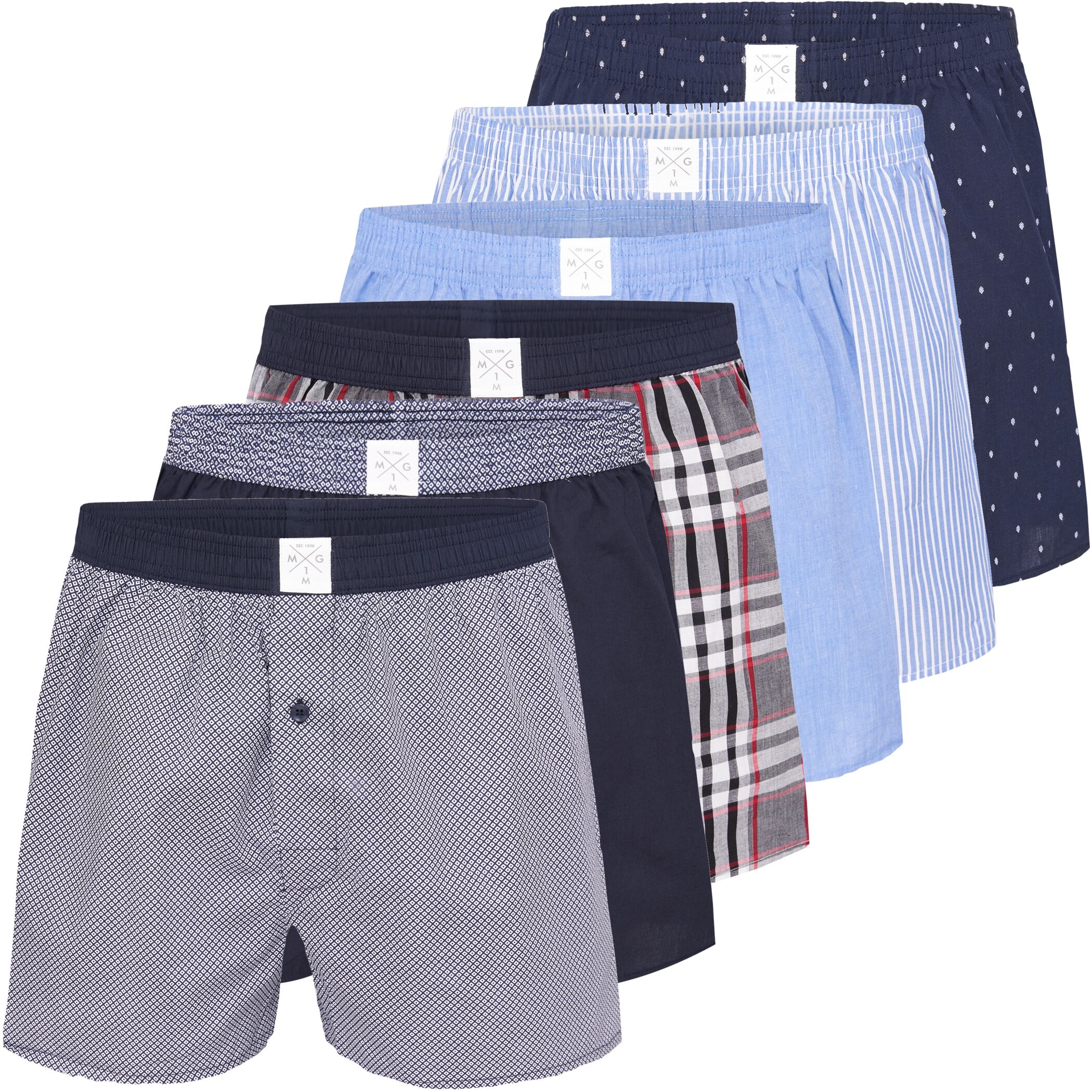 6 Pack MG-1 Boxershort D04