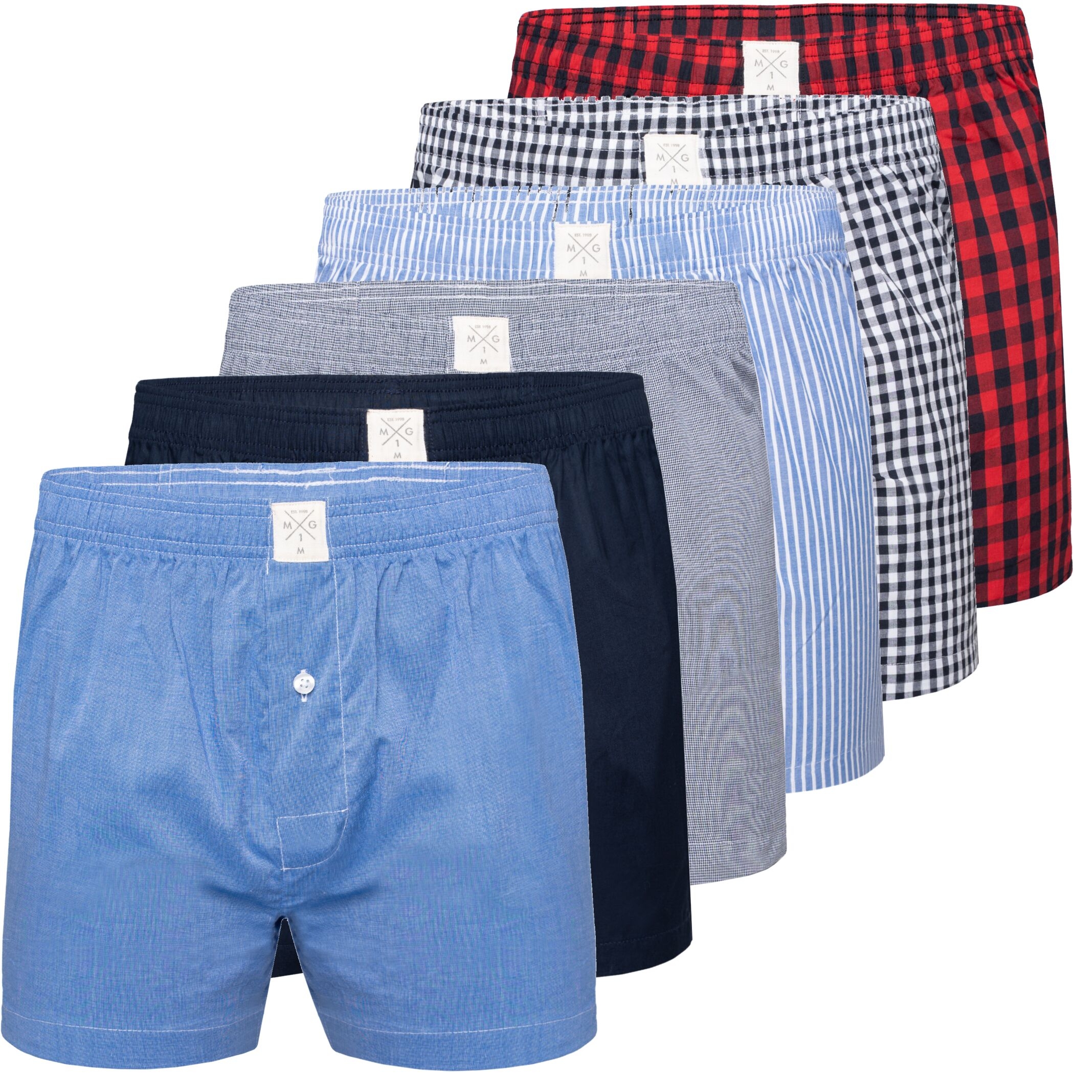 6 Pack MG-1 Boxershort D01